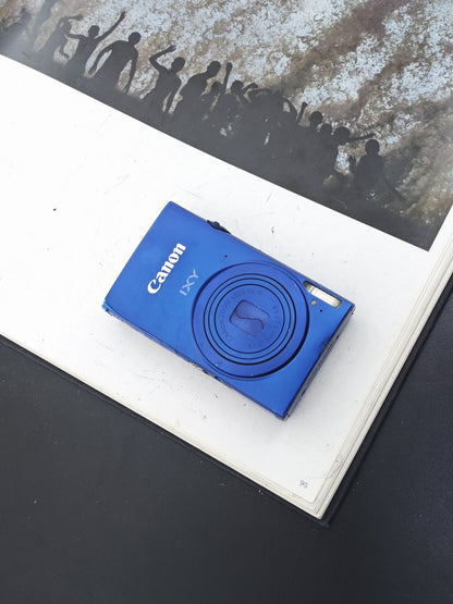 Used Canon IXY 420F blue Digital Camera