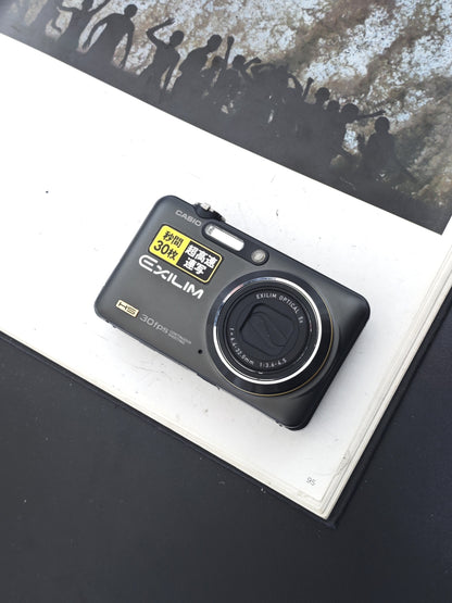 Used Casio EXILIM EX-FC100 black Digital Camera [with box]