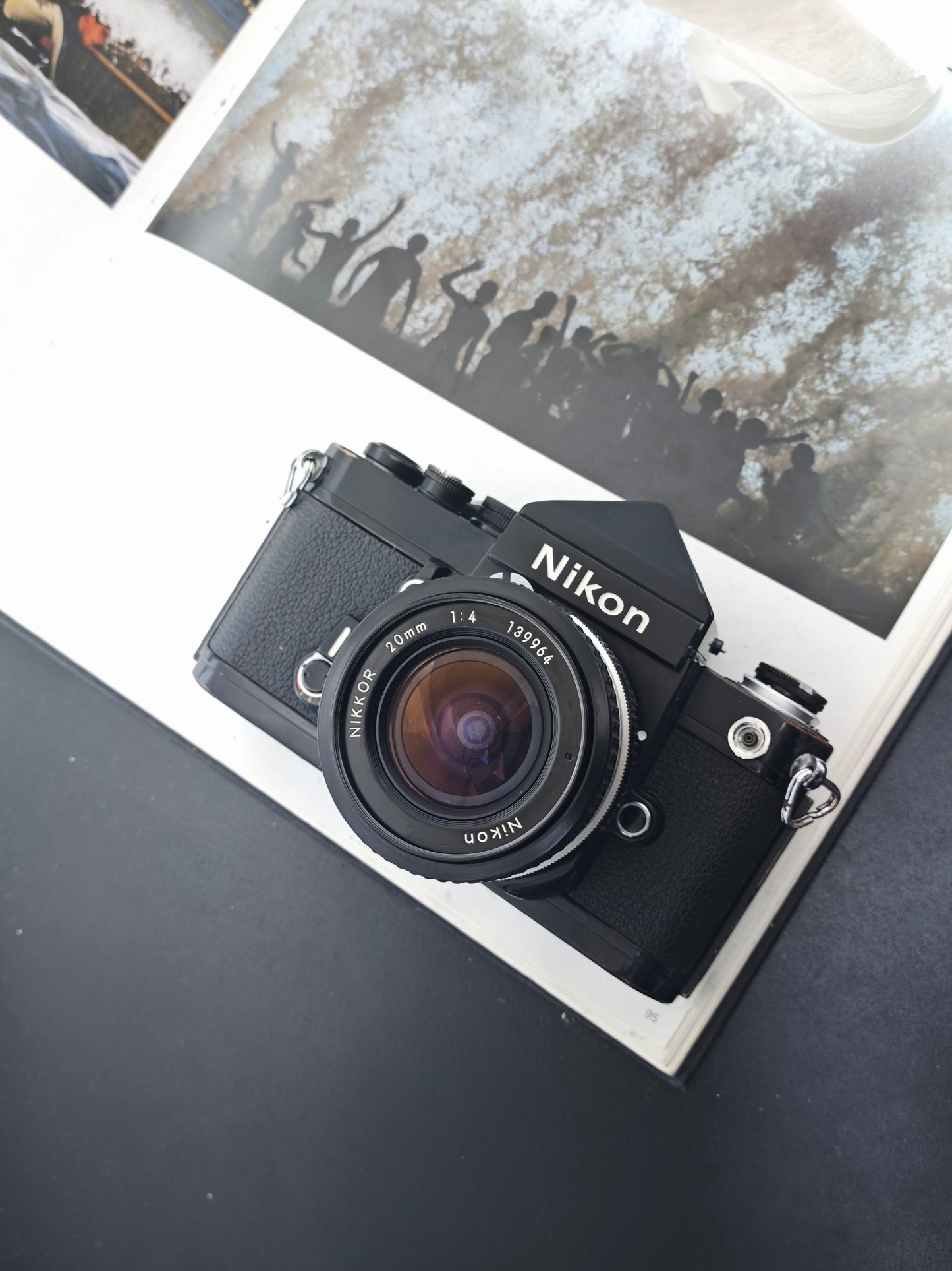 Nikon F2 black with Nikkor 20mm F4 Ai