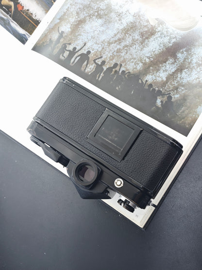 Nikon F2 black with Nikkor 20mm F4 Ai