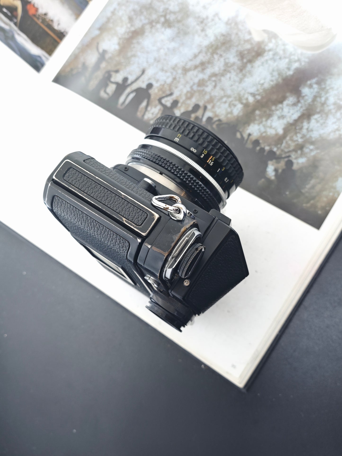 Nikon F2 black with Nikkor 20mm F4 Ai