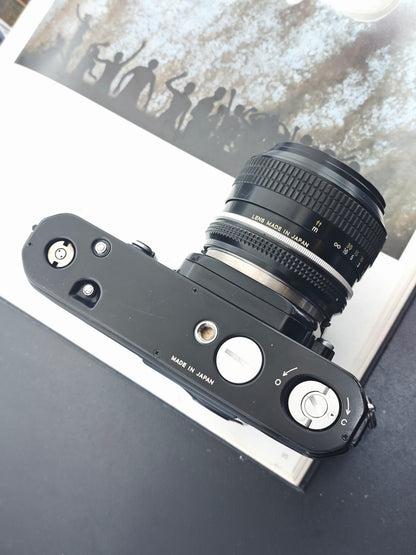 *READ* Nikon F2 Photomic AS black with Nikkor 50mm F1.4 Non-Ai