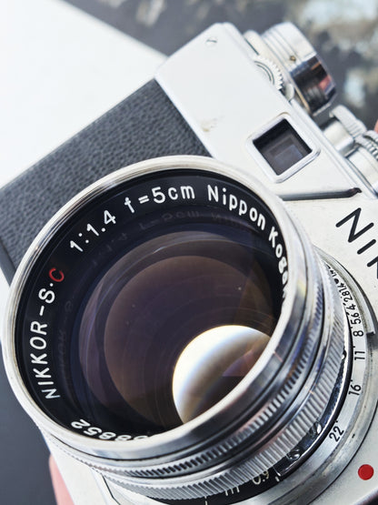 Nikon S3 with Nippon Kogaku Nikkor-S.C 5cm F1.4