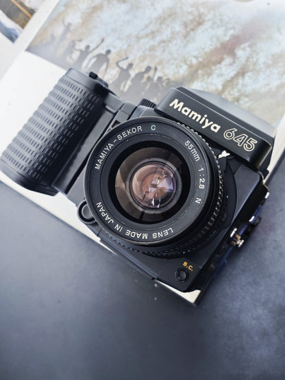 *READ* Mamiya M645 Super with Mamiya-Sekor C 55mm F2.8 N