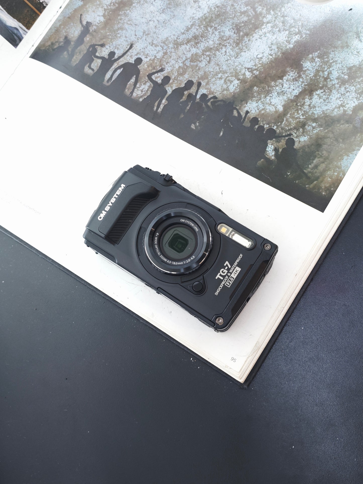 Used OM SYSTEM TG-7 Digital Camera [No charger]