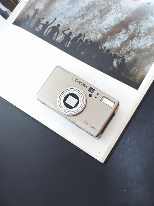 Used Contax TVS Digital Camera [No charger]