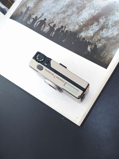 Used Contax TVS Digital Camera [No charger]