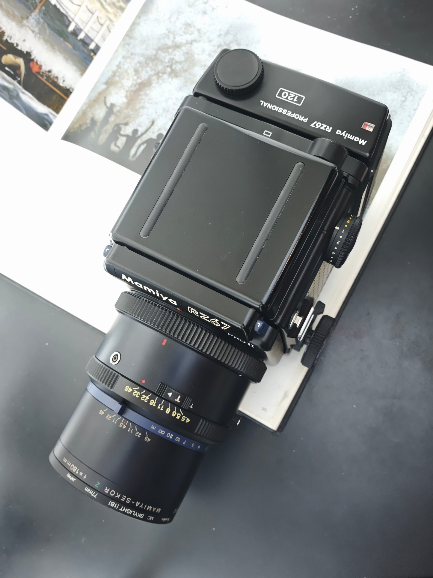Mamiya  RZ67 Pro II with Mamiya-Sekor Z 180mm F4.5
