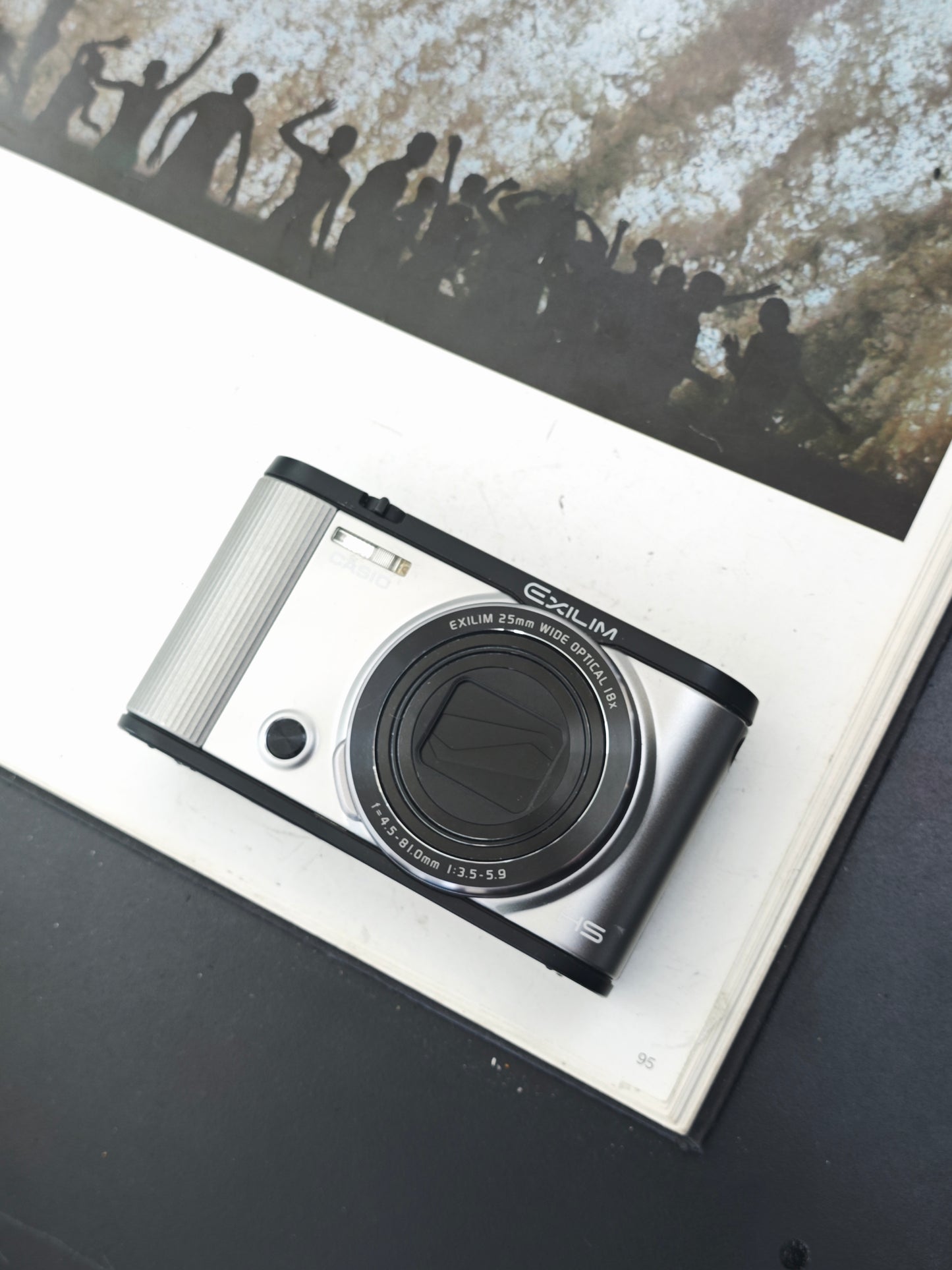 Used Casio EXILIM EX-ZR1600 silver Digital Camera