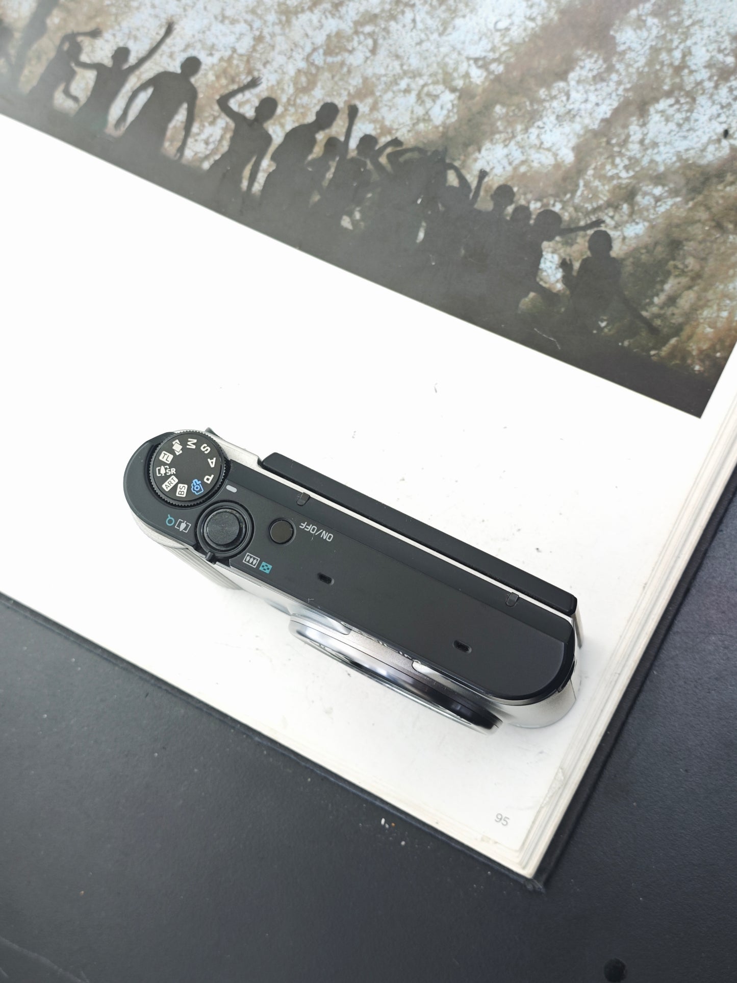 Used Casio EXILIM EX-ZR1600 silver Digital Camera