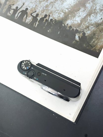 Used Casio EXILIM EX-ZR1600 silver Digital Camera