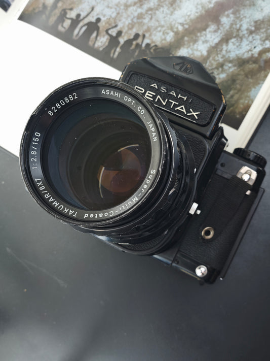 Pentax 6x7 no MUP with Super-Multi-Coated 150mm F2.8