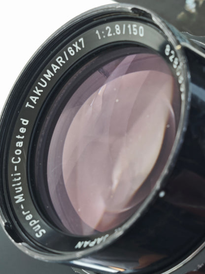Pentax 6x7 no MUP with Super-Multi-Coated 150mm F2.8