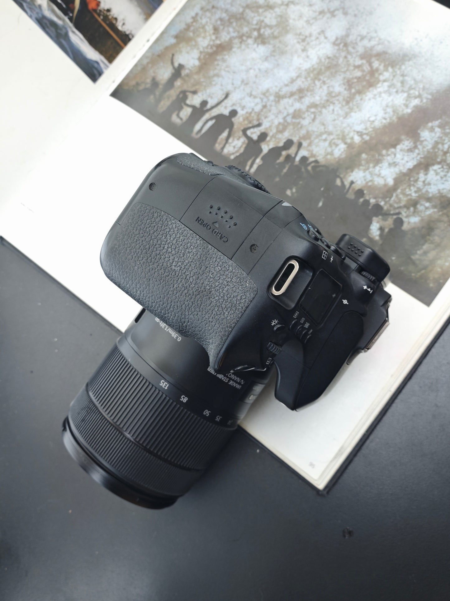 Used Canon EOS 80D with EF-S 18-135mm F3.5-5.6 IS USM