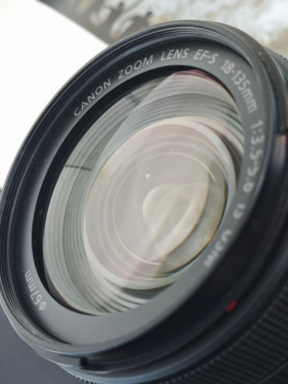Used Canon EOS 80D with EF-S 18-135mm F3.5-5.6 IS USM