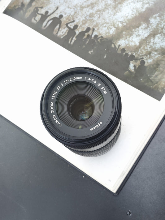 Canon Zoom Lens EF-S 55-250mm F4-5.6 IS STM #5841107479
