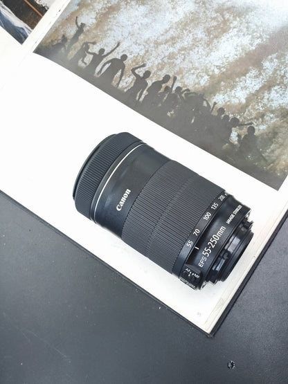 Canon Zoom Lens EF-S 55-250mm F4-5.6 IS STM #5841107479