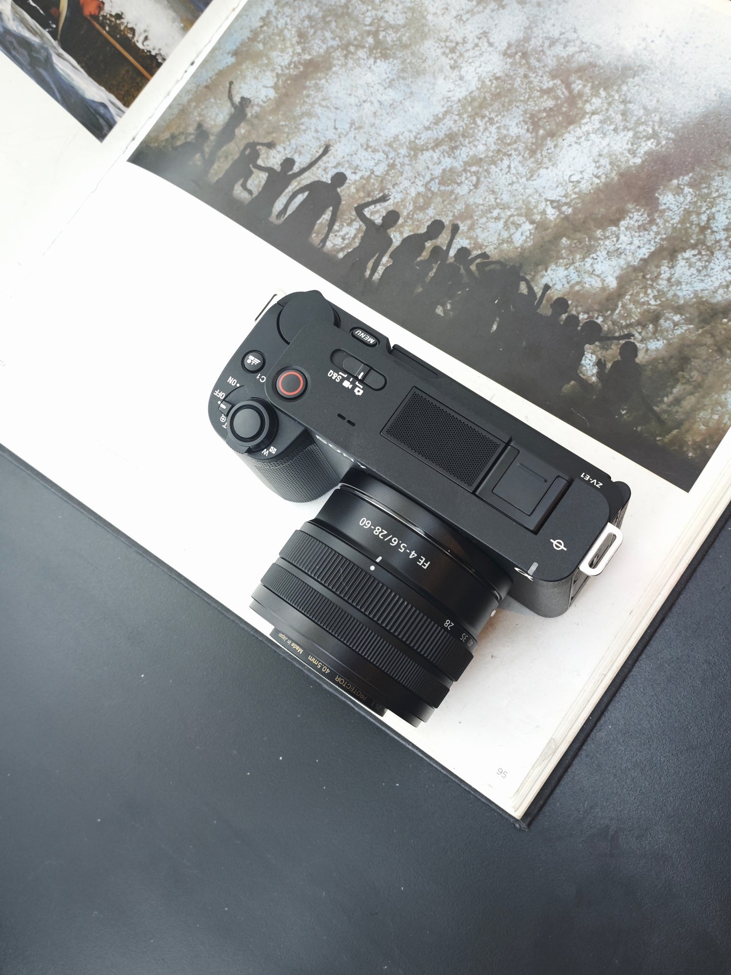Used Sony ZV-E1 with EF 28-60mm F4-5.6 Digital Camera [JPN only, No charger]