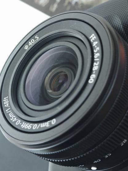 Used Sony ZV-E1 with EF 28-60mm F4-5.6 Digital Camera [JPN only, No charger]