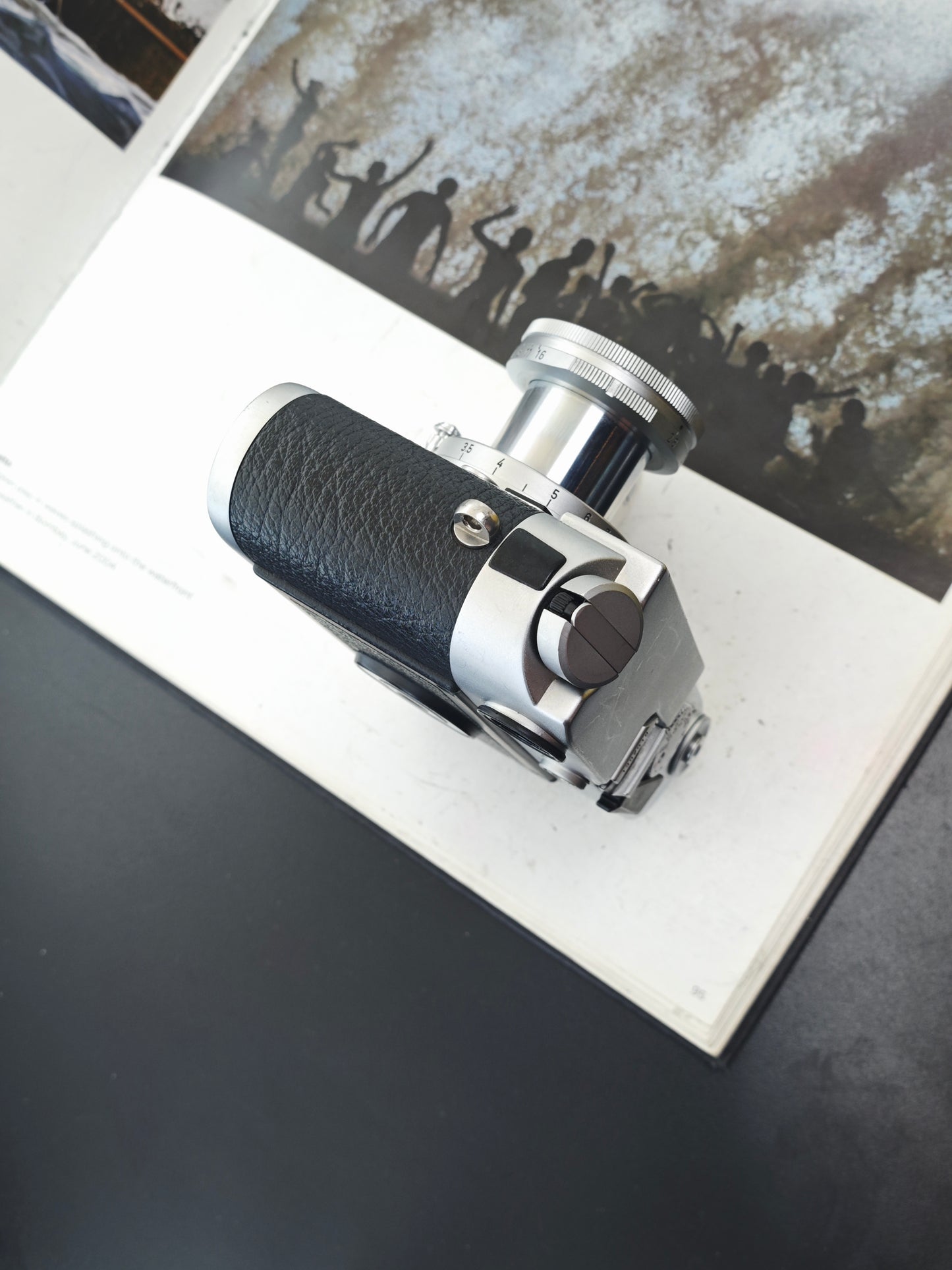 Leica M6 Classic silver with Ernst Leitz GmbH Wetzlar Elmar 5cm F2.8