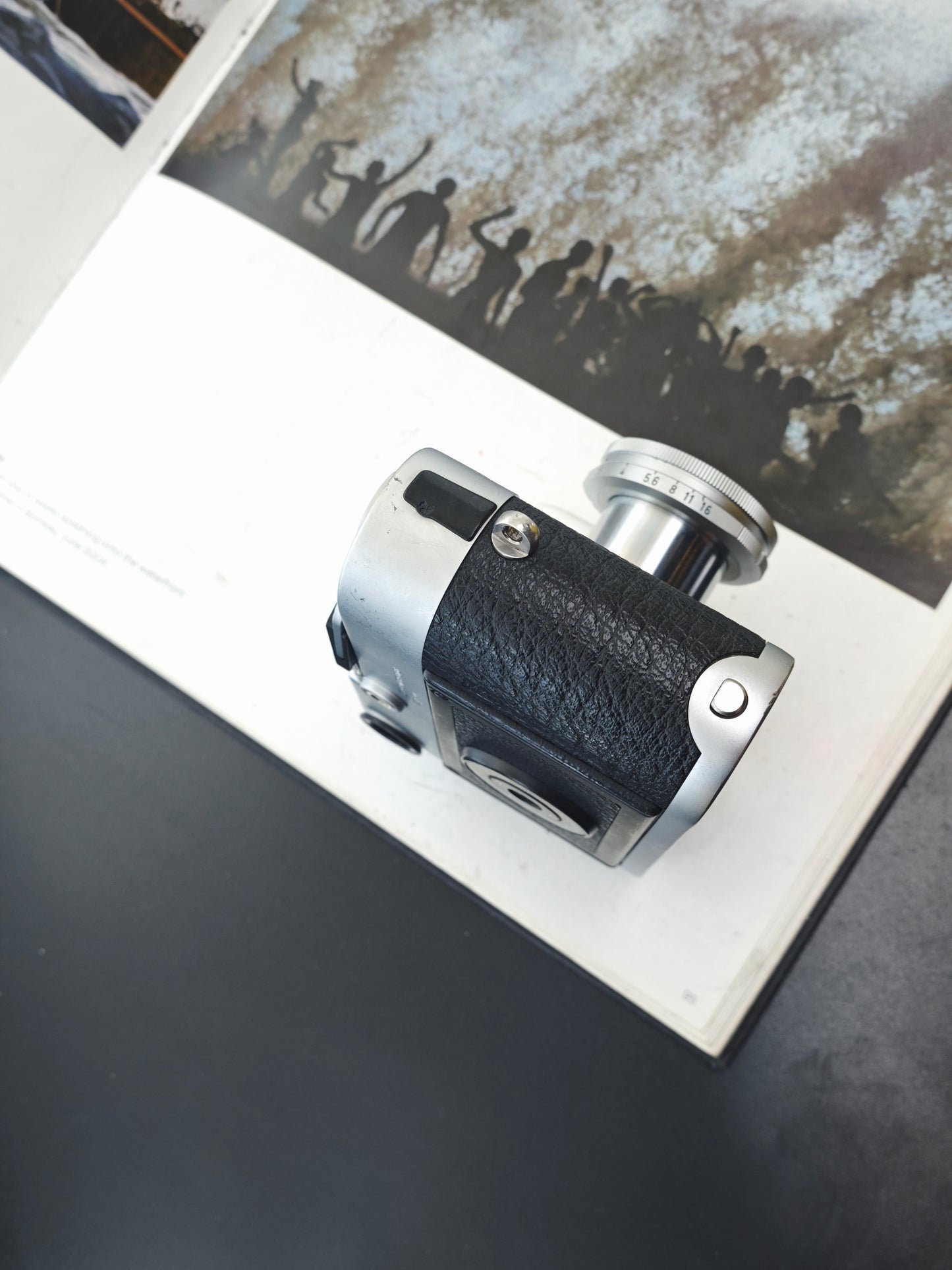Leica M6 Classic silver with Ernst Leitz GmbH Wetzlar Elmar 5cm F2.8