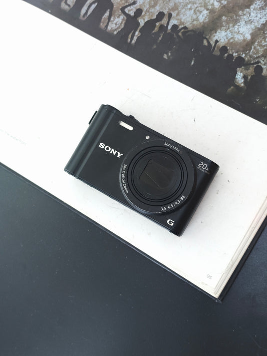 Used Sony Cyber Shot DSC-WX350 black Digital Camera [JPN only, No charger] #0239779(สำเนา)