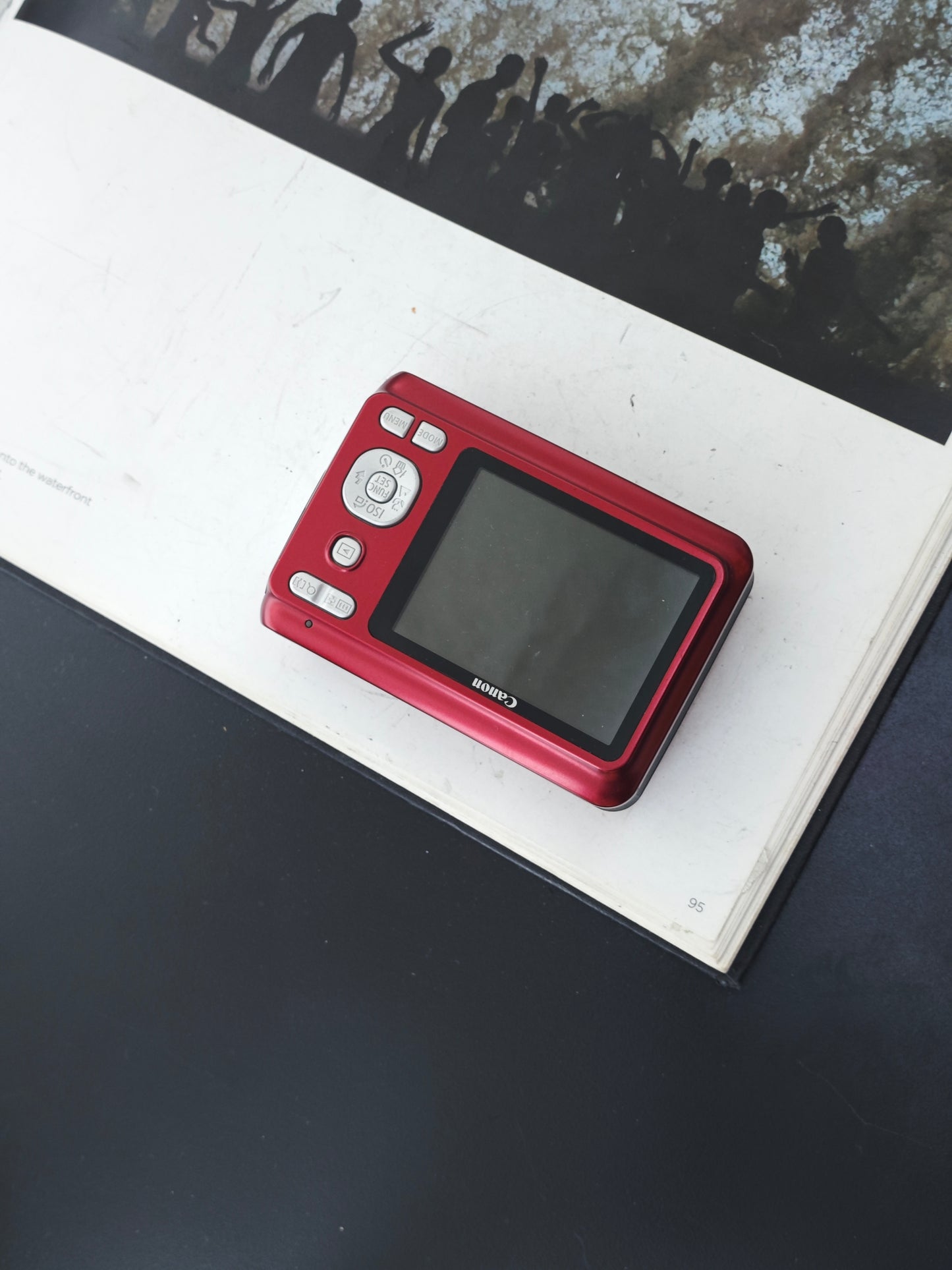 Used Canon PowerShot A480 red Digital Camera