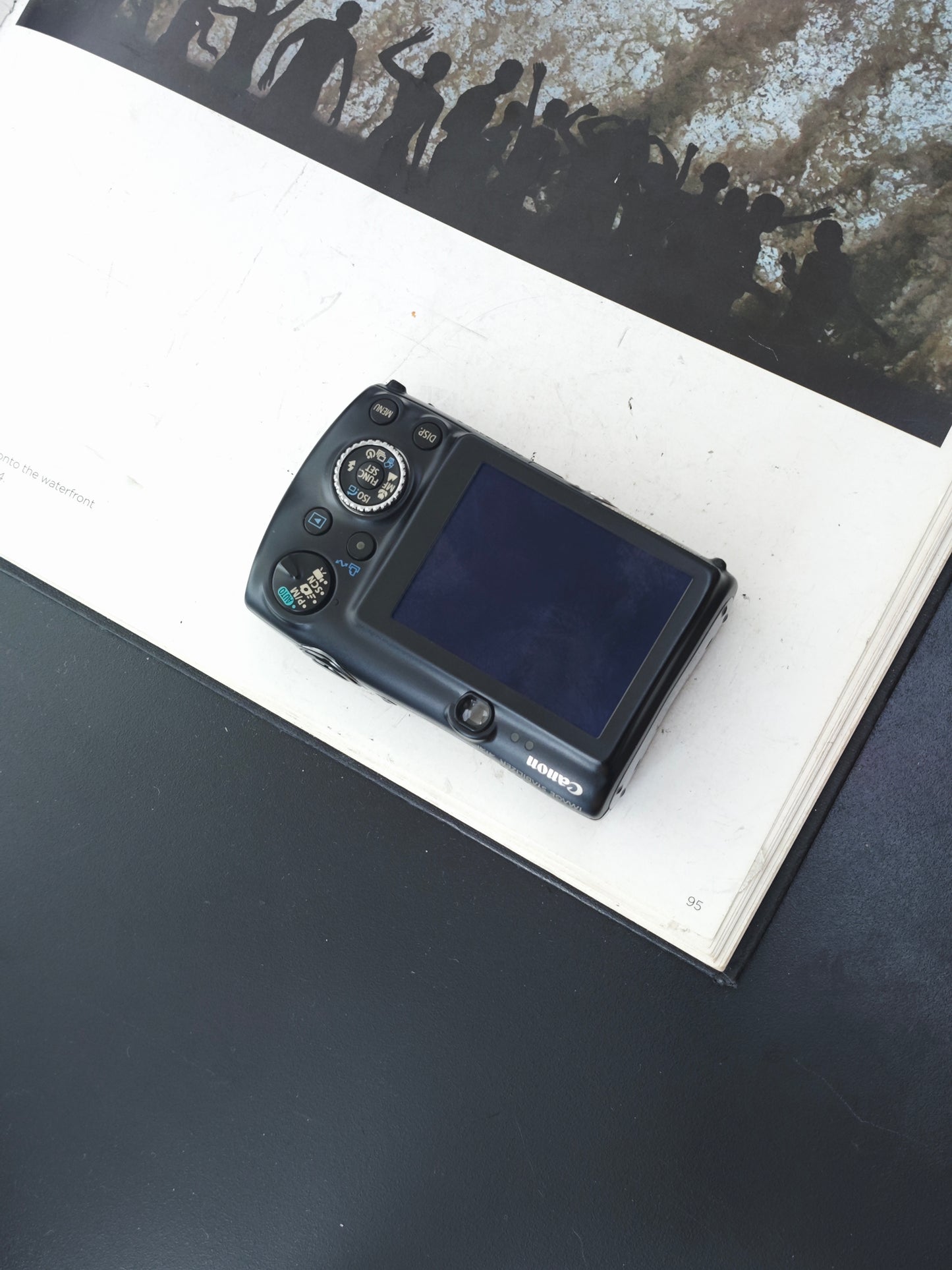 Used Canon IXY Digital 3000 IS black Digital Camera [No charger]