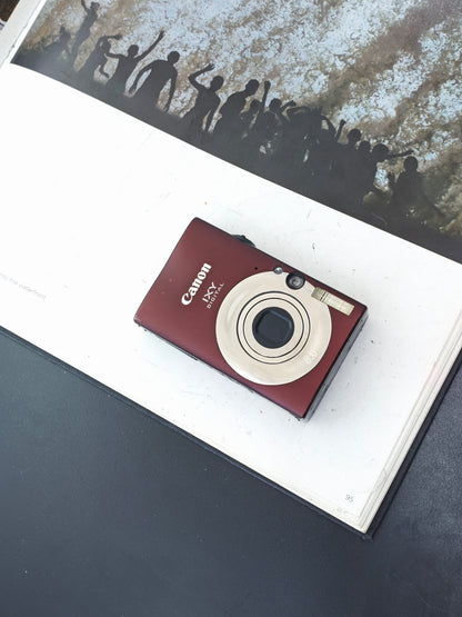 Used Canon IXY Digital 20 IS brown Digital Camera [No charger]