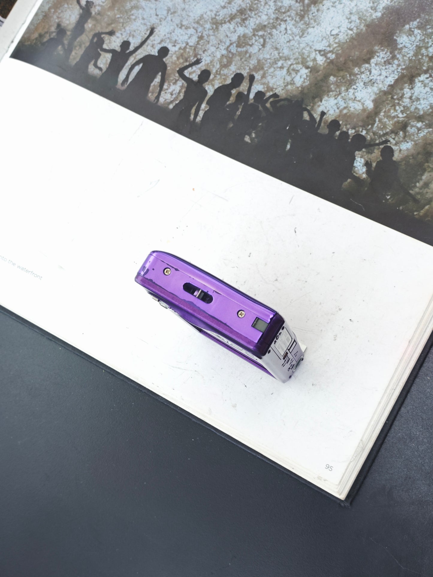 Used FujiFilm FinePix JX700 purple Digital Camera [No charger]