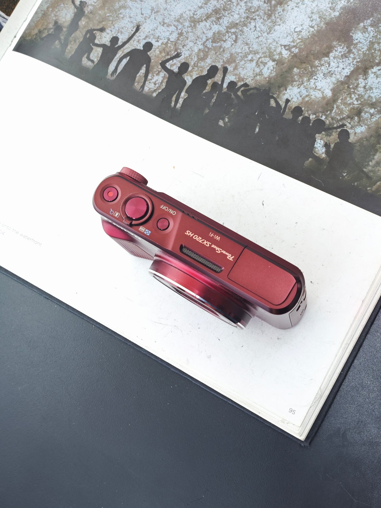 Used Canon PowerShot SX720 HS red Digital Camera [No charger]
