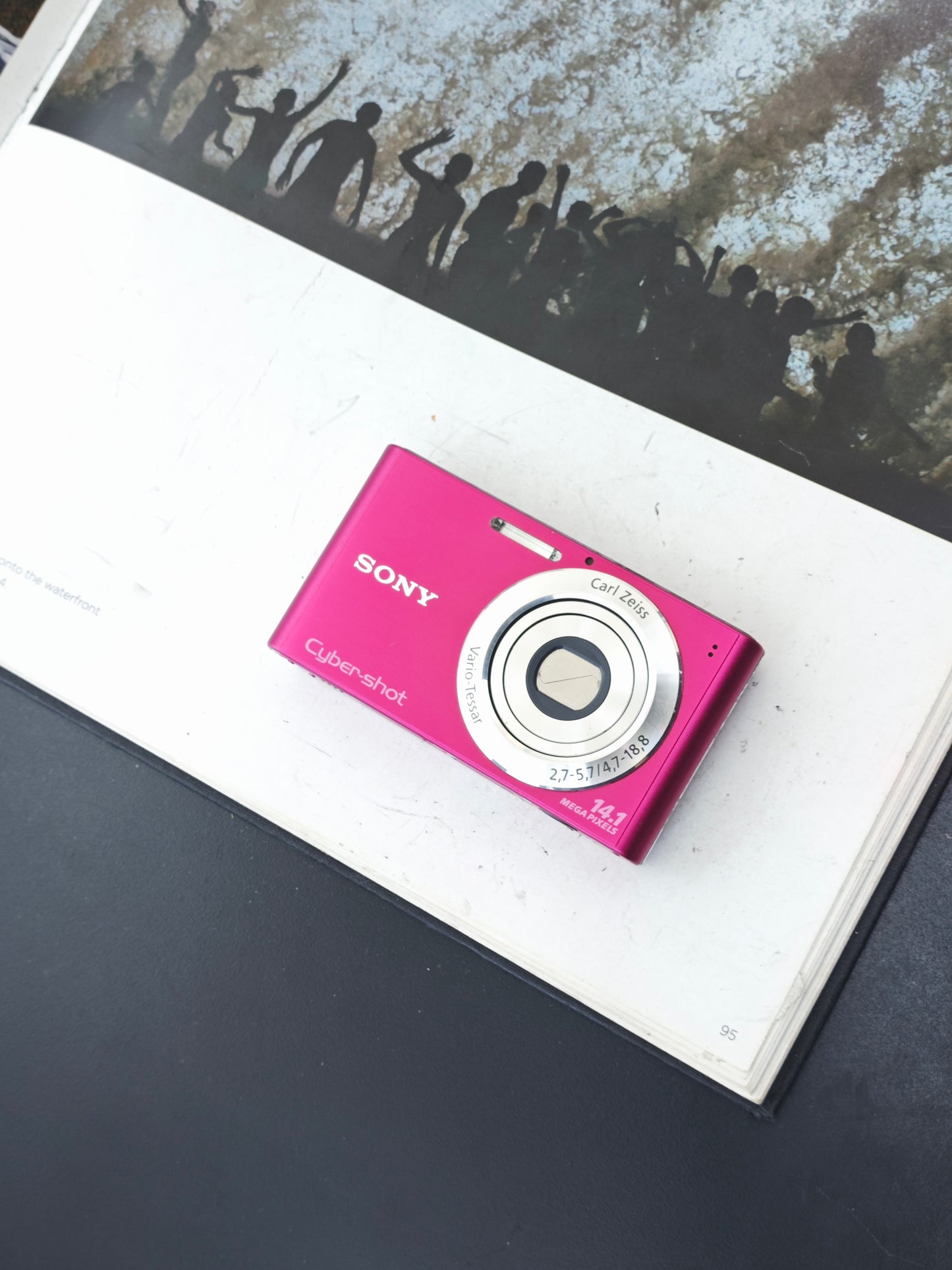 Used Sony Cyber shot DSC-W320 pink Digital Camera [JPN only]