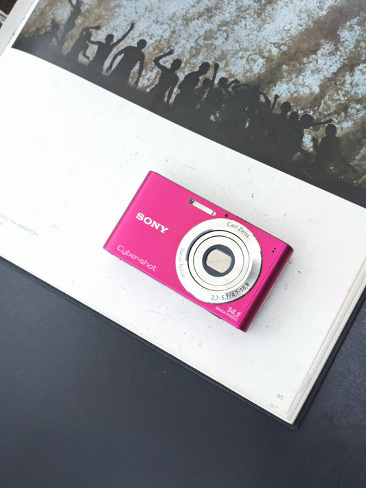 Used Sony Cyber shot DSC-W320 pink Digital Camera [JPN only]