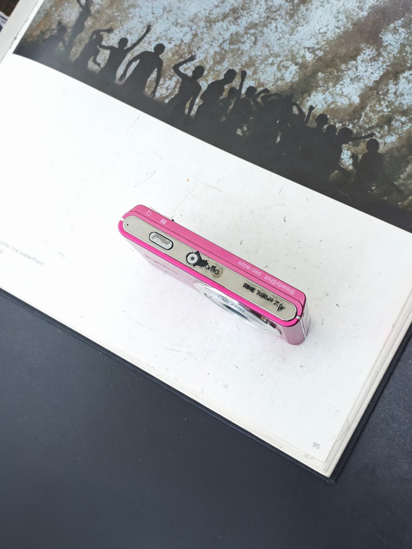 Used Sony Cyber shot DSC-W320 pink Digital Camera [JPN only]