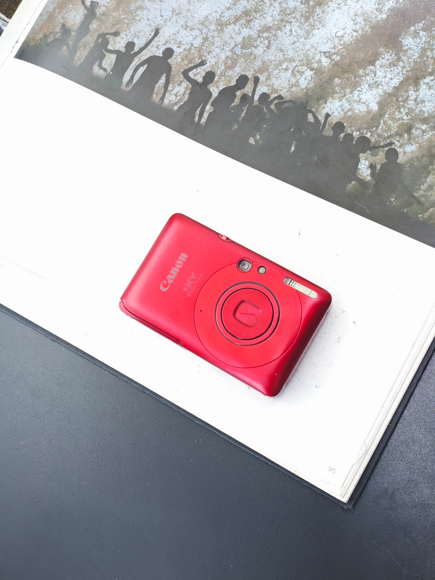 Used Canon IXY Digital 210 IS red Digital Camera