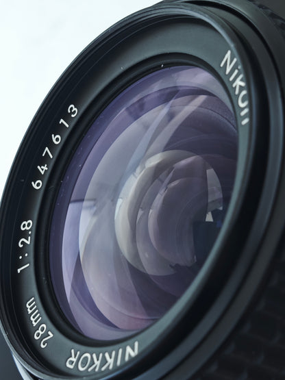 Nikon Nikkor 28mm F2.8 Ai-S #647613