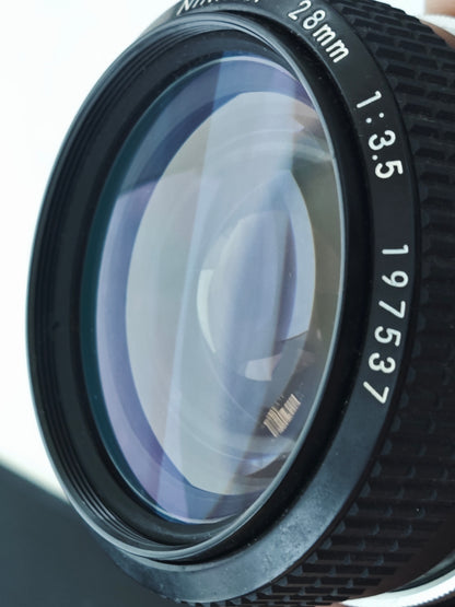 Nikon Nikkor 28mm F3.5 Non-Ai