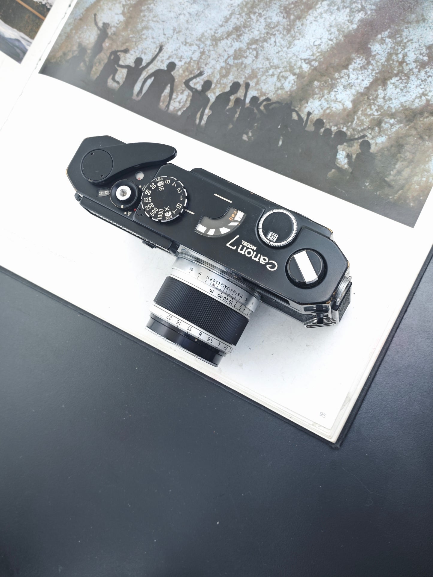 *READ* Canon Model 7 black with Canon Lens 50mm F1.8 LTM