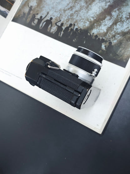 *READ* Canon Model 7 black with Canon Lens 50mm F1.8 LTM