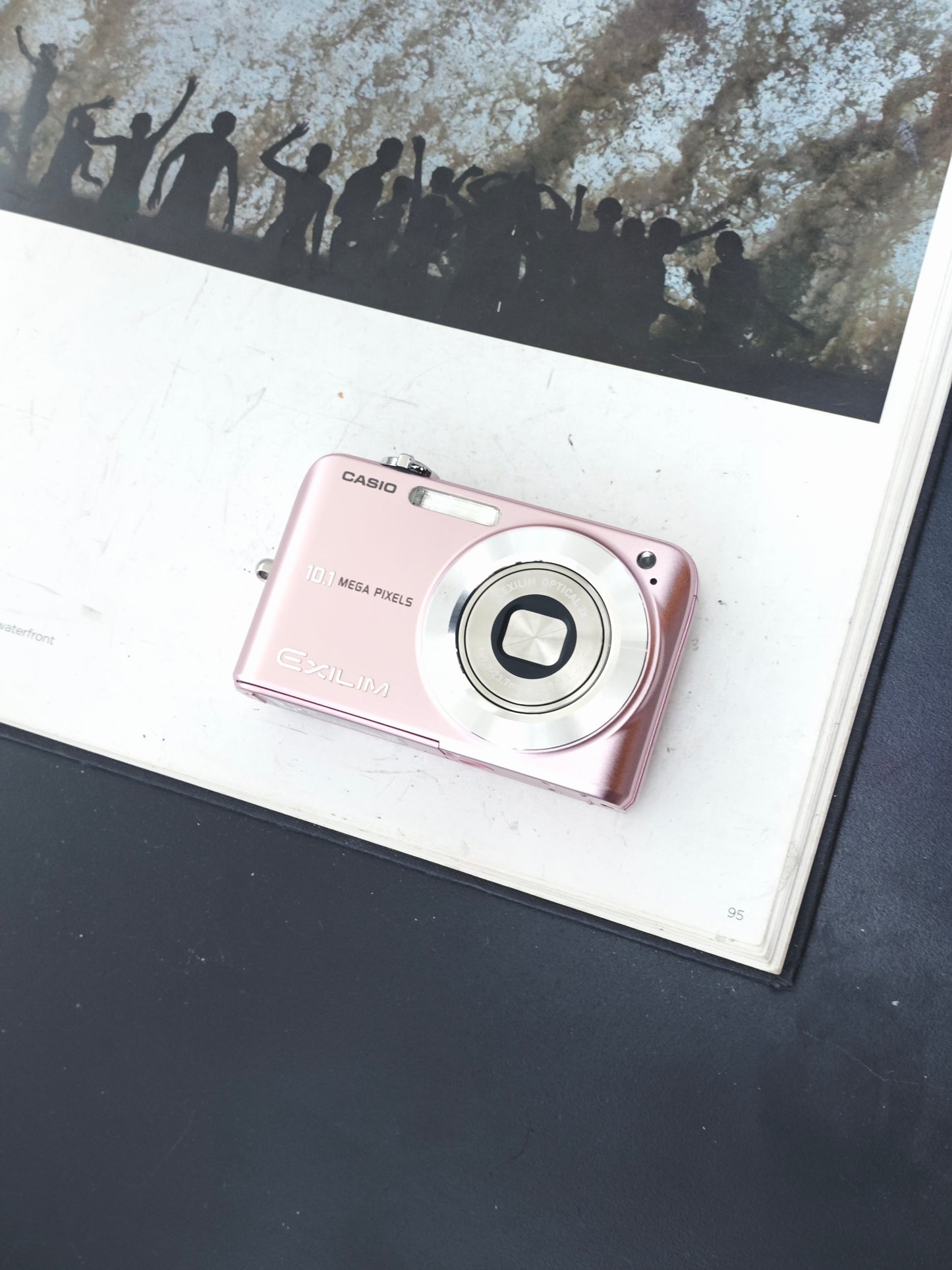 Used Casio EXILIM EX-Z1050 pink Digital Camera [No charger]