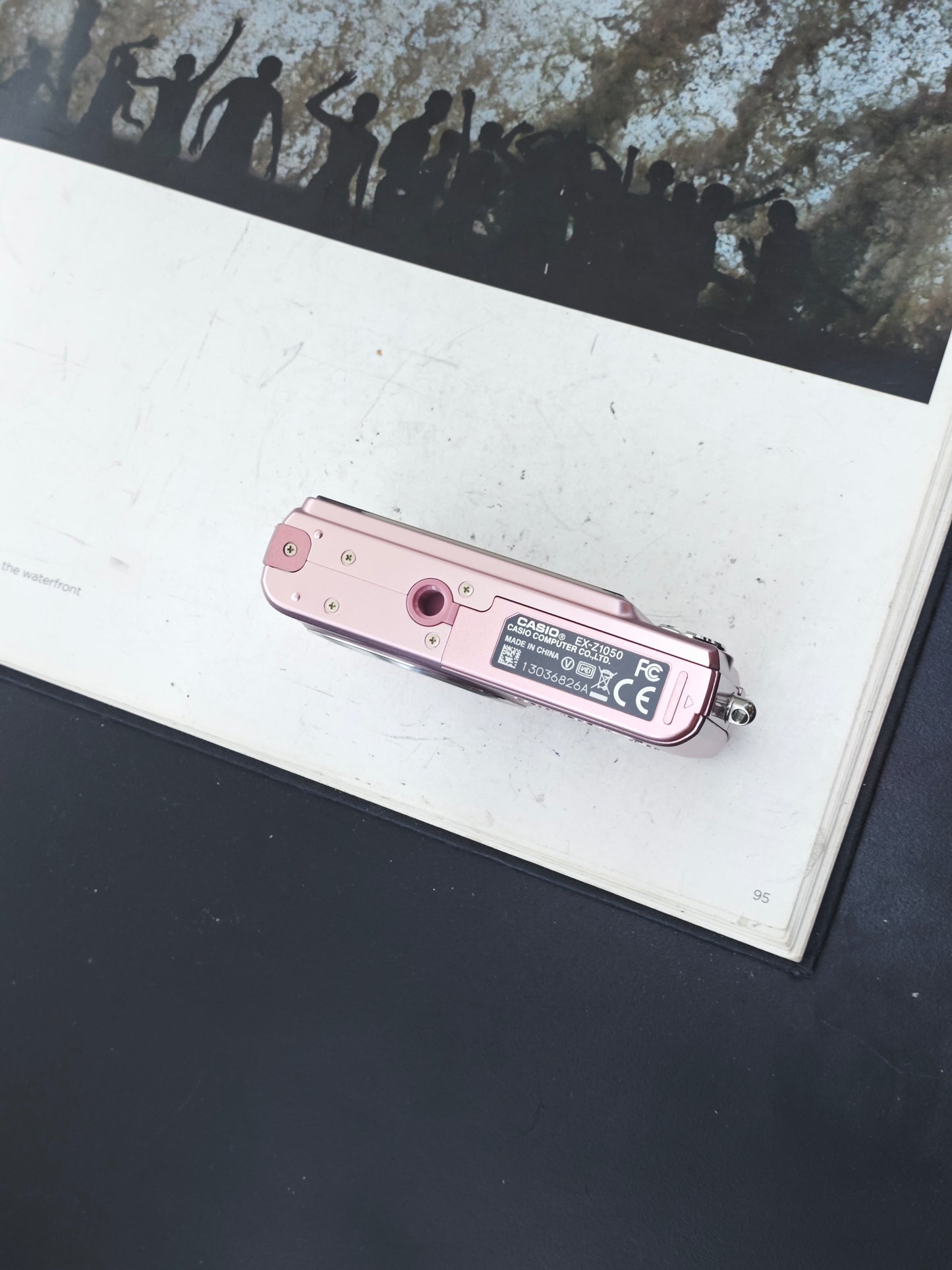 Used Casio EXILIM EX-Z1050 pink Digital Camera [No charger]