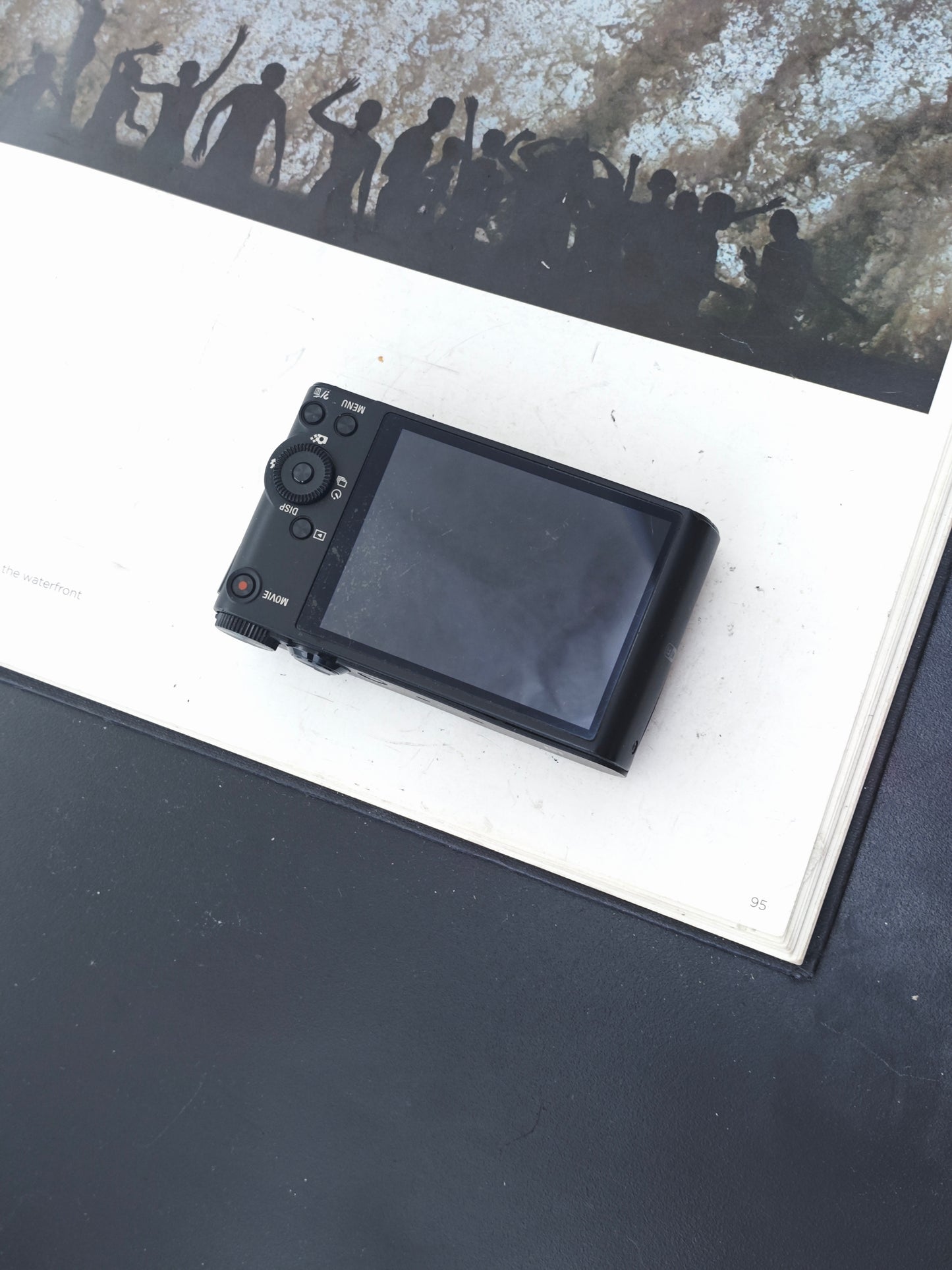 Used Sony Cyber Shot DSC-WX350 black Digital Camera [JPN only, No charger] #0319497