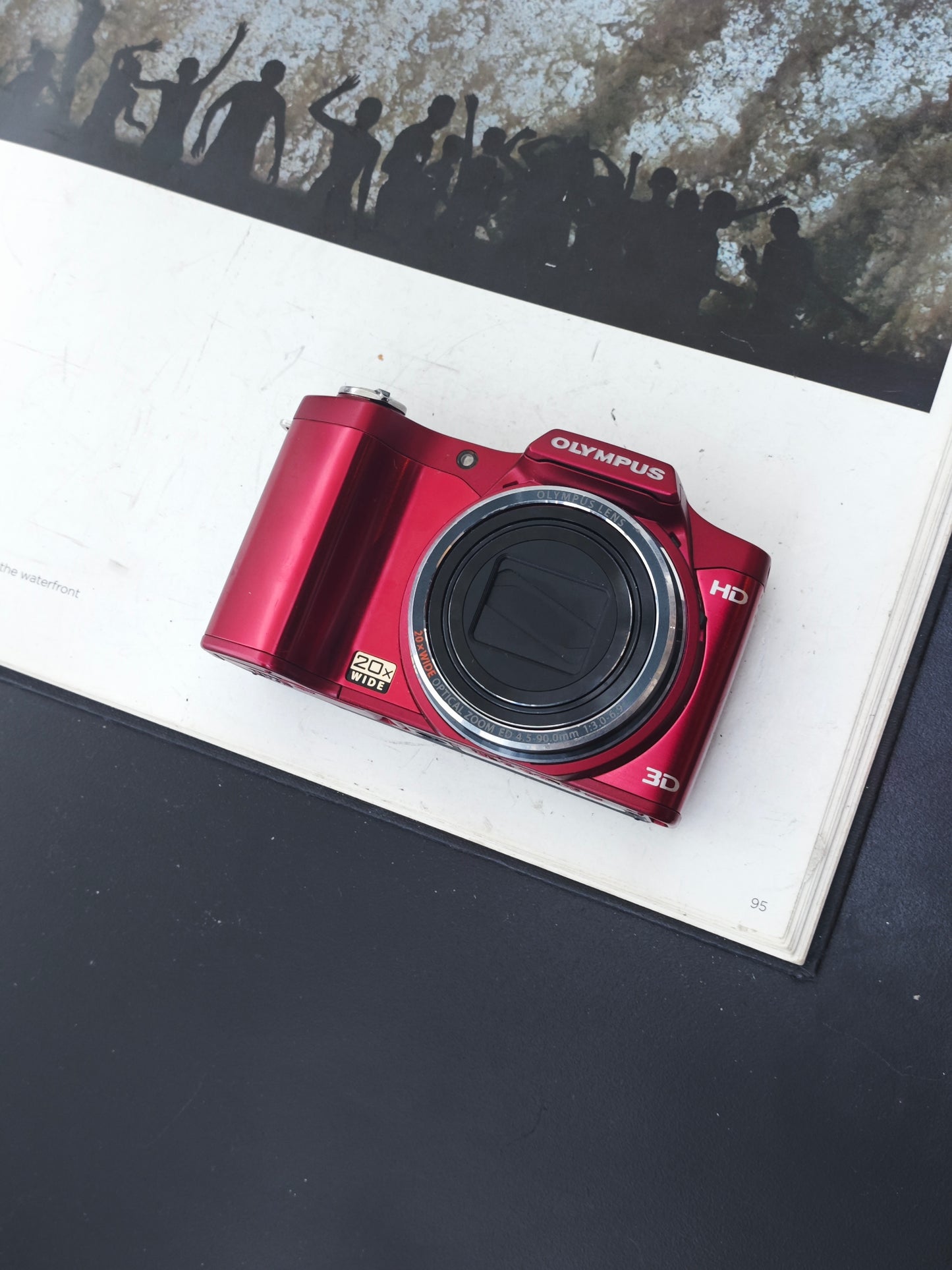 Used Olympus SZ-11 red Digital Camera [No charger]