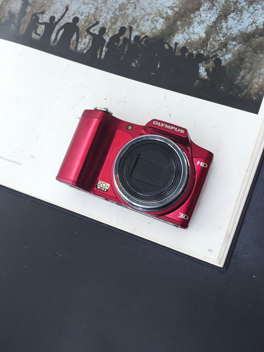 Used Olympus SZ-11 red Digital Camera [No charger]