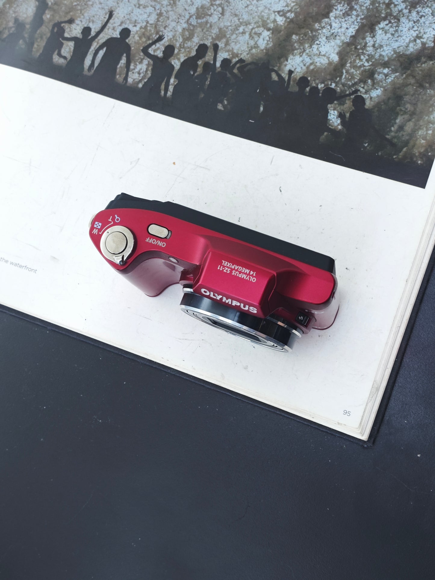 Used Olympus SZ-11 red Digital Camera [No charger]