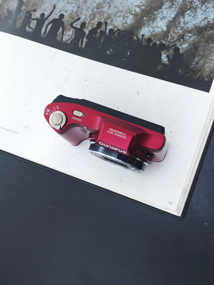Used Olympus SZ-11 red Digital Camera [No charger]