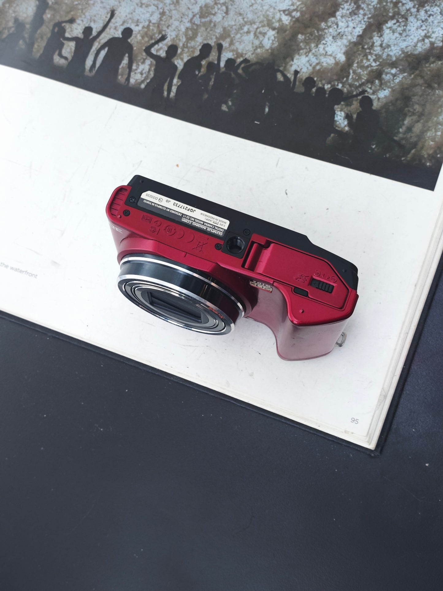 Used Olympus SZ-11 red Digital Camera [No charger]