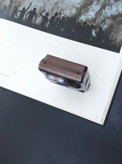 Used Casio EXILIM EX-H15 brown Digital Camera [No charger]