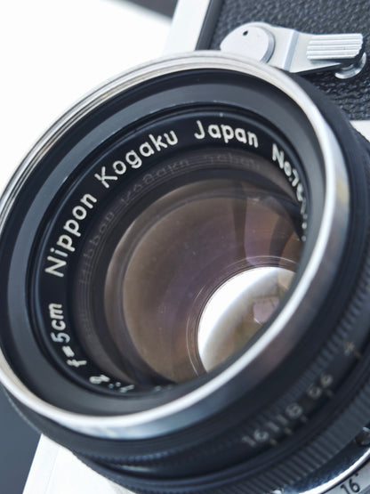 Nikon S3 with Nippon Kogaku Nikkor-H 5cm F2