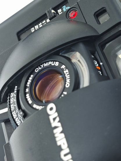 Olympus XA with A11 flash